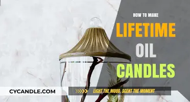 Crafting Lifetime Oil Candles: A Sustainable Lighting Solution Guide