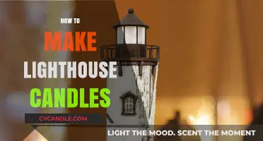 Crafting Coastal Charm: A Step-by-Step Guide to Making Lighthouse Candles