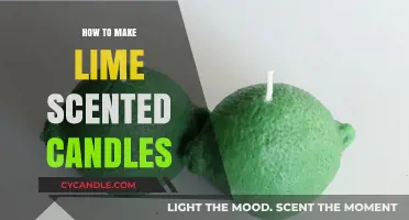 Crafting Refreshing Lime Scented Candles: A Step-by-Step DIY Guide