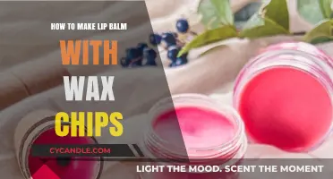 Crafting Nourishing Lip Balm with Wax Chips: A Simple Guide