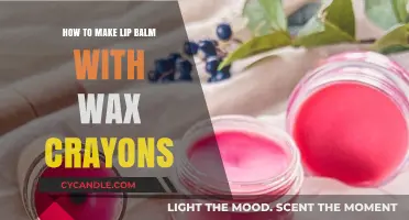 Crafting Colorful Lip Balms: A Fun DIY with Wax Crayons