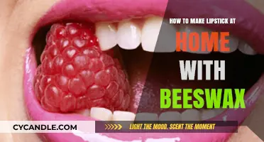 DIY Lipstick Recipe: Create Natural Beeswax Lip Color at Home