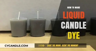 Crafting Vibrant Liquid Candle Dye: A Simple DIY Guide