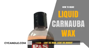 Crafting Liquid Carnauba Wax: A Step-by-Step Guide