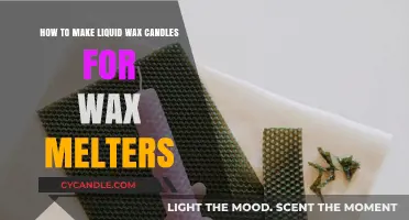 Crafting Liquid Wax Candles: A Simple Guide for Wax Melters