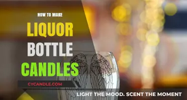 Crafting Unique Liquor Bottle Candles: A Step-by-Step DIY Guide