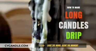 Mastering the Art of Dripping Long Candles: Tips and Techniques
