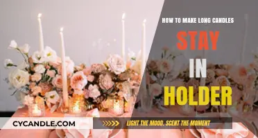 Secure Long Candles in Holders: Simple Tips for Perfect Fit