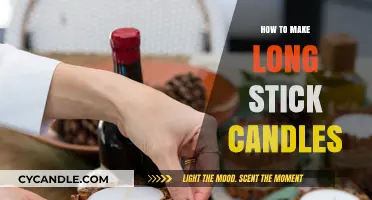 Crafting Long Stick Candles: A Step-by-Step DIY Guide