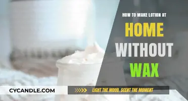 Homemade Lotion Recipes: Natural Moisturizing Without Wax