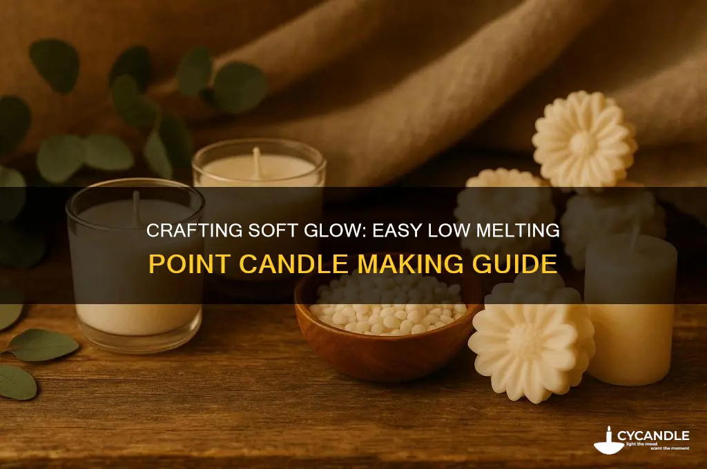 how to make low melting point candles
