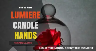 Crafting Lumiere Candle Hands: A Step-by-Step DIY Guide