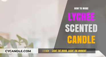 Crafting a Tropical Lychee Scented Candle: Easy DIY Guide