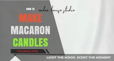 Crafting Sweet Macaron Candles: A Step-by-Step DIY Guide