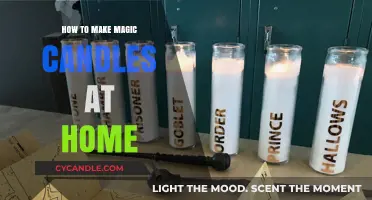 Crafting Enchanted Magic Candles: A Simple DIY Home Guide
