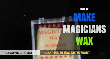 Crafting Illusion: The Art of Making Magician's Wax
