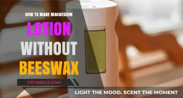 DIY Magnesium Lotion Recipe: Beeswax-Free, Easy, and Nourishing