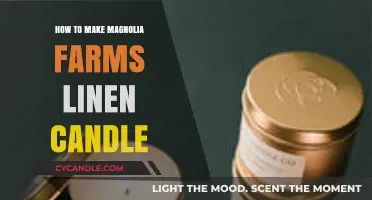 Crafting Magnolia Farms Linen Scented Candles: A DIY Guide