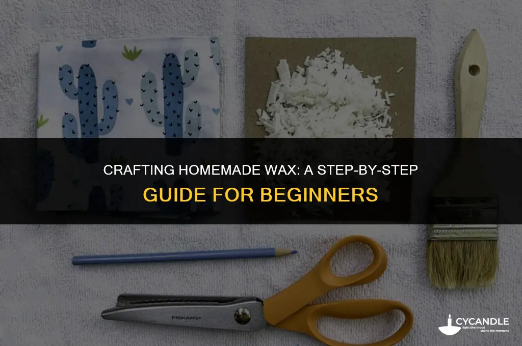 how to make make wax