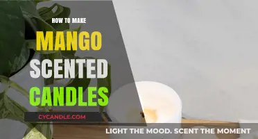 Crafting Mango Scented Candles: A Step-by-Step DIY Guide