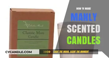 Craft Manly Scented Candles: Bold Aromas for Rugged Spaces