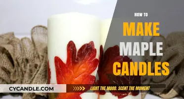 Crafting Cozy Maple Candles: A Step-by-Step DIY Guide