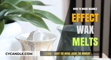Crafting Elegance: DIY Marble Effect Wax Melts Tutorial