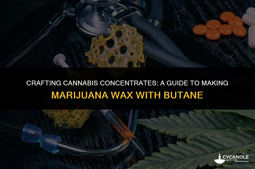 how to make marijuana wax using butane