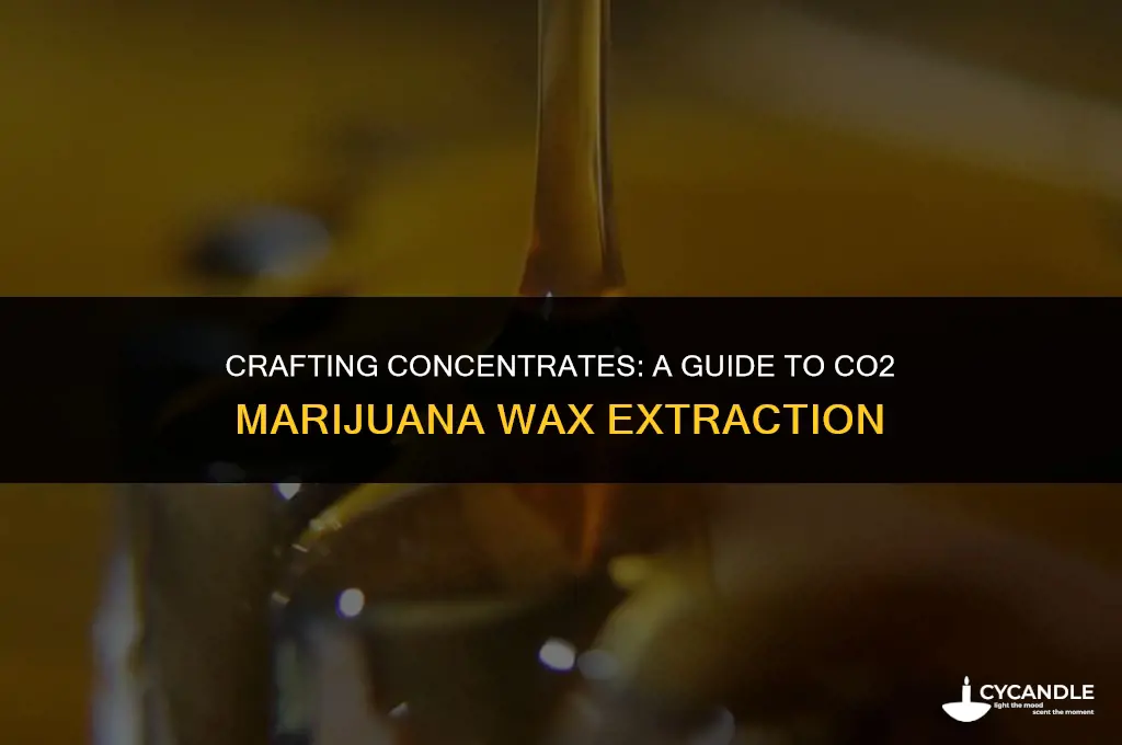 how to make marijuana wax with co2