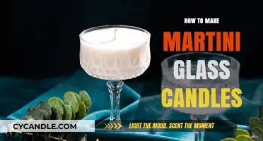 Craft Elegant Martini Glass Candles: A DIY Guide to Chic Decor