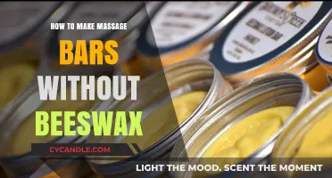 Crafting Beeswax-Free Massage Bars: Simple DIY Recipe for Smooth Skin
