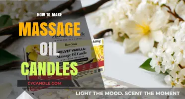 Crafting Aromatic Massage Oil Candles: A Step-by-Step DIY Guide