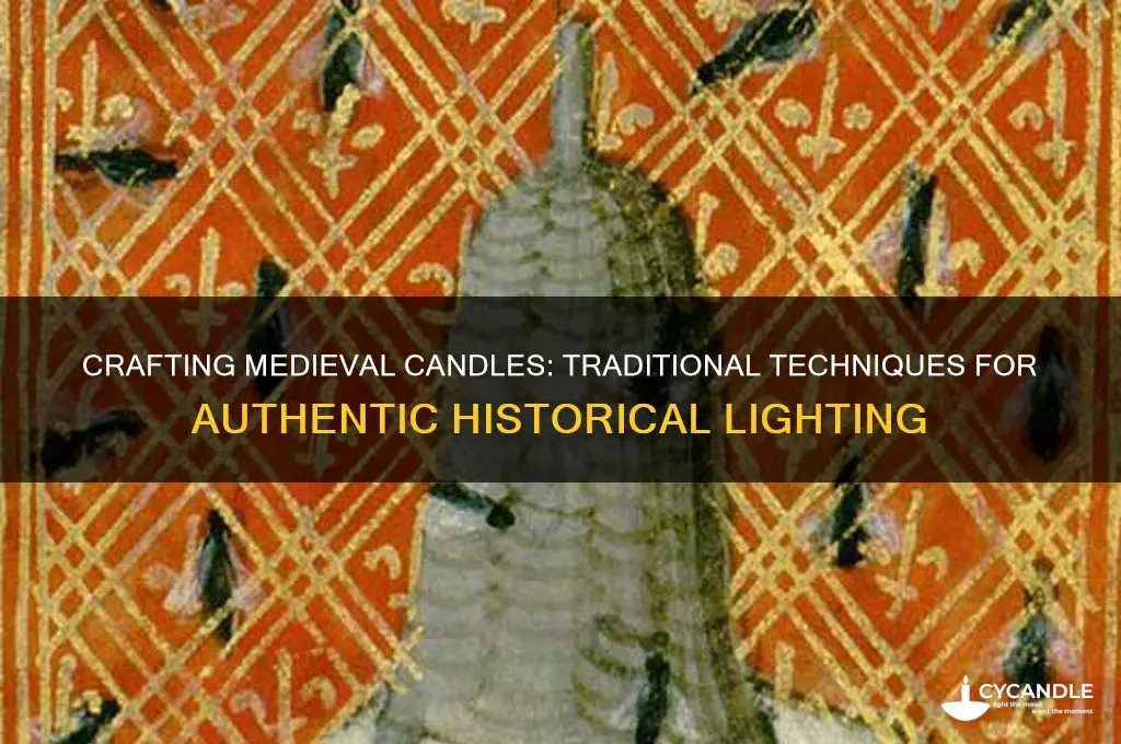 how to make medieval candles
