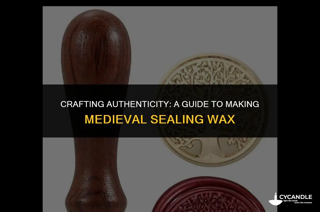 how to make medieval sealing wax