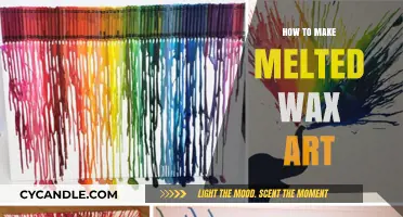 Creating Mesmerizing Melted Wax Art: A Step-by-Step Guide