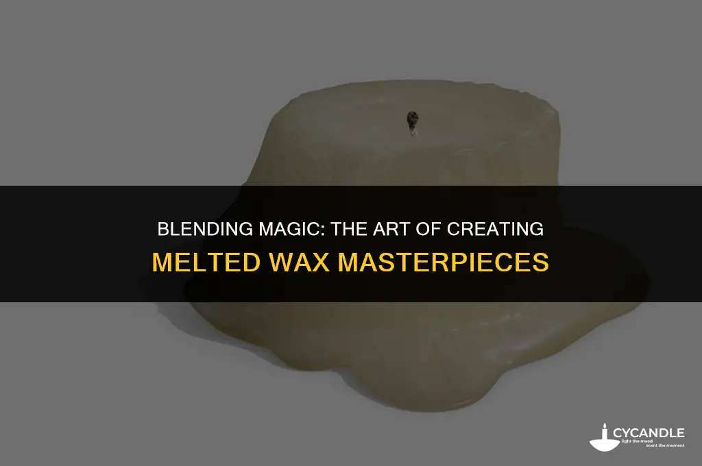 how to make melted wax in blender