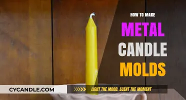 Crafting Metal Candle Molds: A Step-by-Step DIY Guide