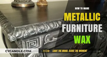 Crafting Luster: A Guide to Making Metallic Furniture Wax