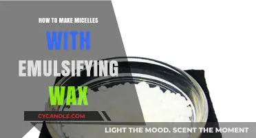Crafting Micelles: A Simple Guide to Emulsifying Wax Magic