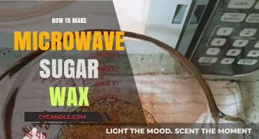 Easy DIY: Make Your Own Microwave Sugar Wax at Home
