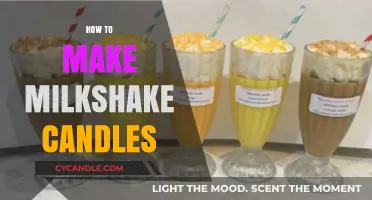 Crafting Creamy Milkshake Candles: A Sweet DIY Guide