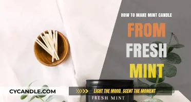 Crafting Fresh Mint Candles: A Simple DIY Guide for Aromatic Bliss