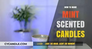 Crafting Refreshing Mint Scented Candles: A Step-by-Step DIY Guide