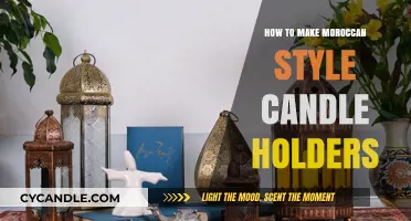Crafting Moroccan Candle Holders: A DIY Guide to Exotic Ambiance