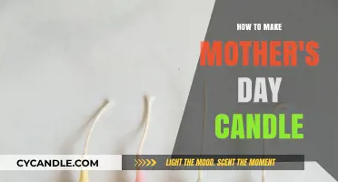 Craft a Heartfelt Mother's Day Candle: Easy DIY Guide