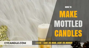 Crafting Mottled Candles: A Step-by-Step Guide to Unique Wax Art