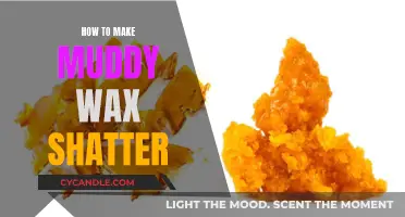 Crafting Crumble: The Art of Making Muddy Wax Shatter
