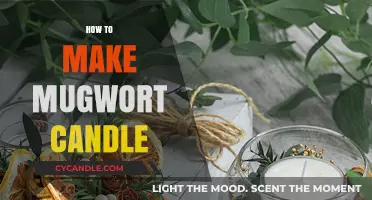 Crafting a Soothing Mugwort Candle: A Step-by-Step DIY Guide