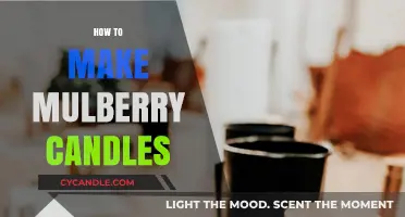 Crafting Mulberry Candles: A Step-by-Step DIY Guide for Beginners