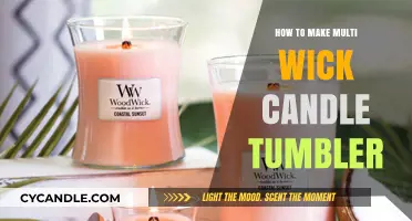Crafting Multi-Wick Candle Tumblers: A Step-by-Step DIY Guide